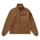 Majica Mystic DTS Fleece Zip THRU Sweat - 730 Slate Brown