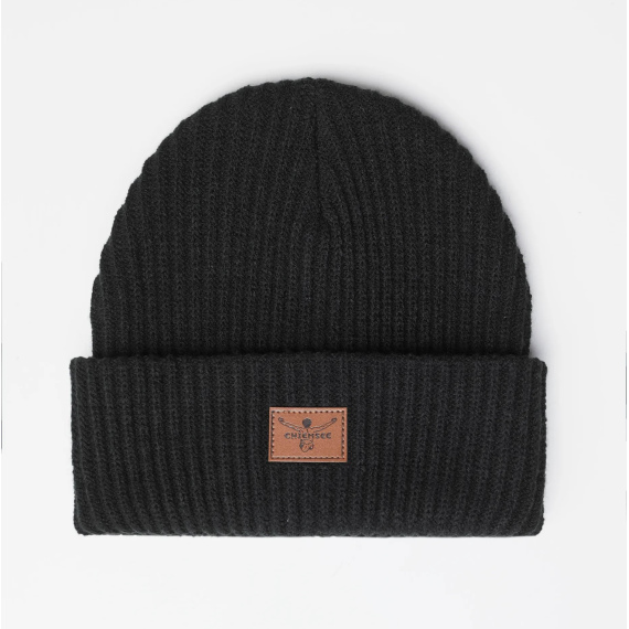 Chiemsee LOGO Beanie - 19-3911 Black Beauty