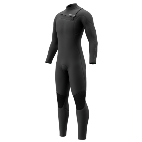 Mystic Obleka MAJESTIC 4-3 Frontzip - 900 Black