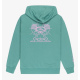 Quiksilver GRAPHIC HOOD ZIP - Gmw0 Deep Sea