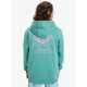 Quiksilver GRAPHIC HOOD ZIP - Gmw0 Deep Sea