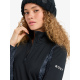 Majica Roxy DAYBREAK BRUSHED Half Zip - True Black Snowflakes