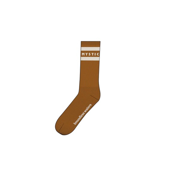 Mystic BRAND Seasonal Socks - 704 Golden Brown