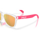 Očala Oakley FROGSKINS Neon Pop Collection - 9013-M9 Clear-Prizm Rose Gold