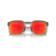 Očala Oakley HSTN SQ - 9533-02 Matte Grey Smoke-Prizm Ruby