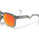 Očala Oakley HSTN SQ - 9533-02 Matte Grey Smoke-Prizm Ruby