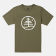 Burton FAMILY TREE T-Shirt - Forest Moss