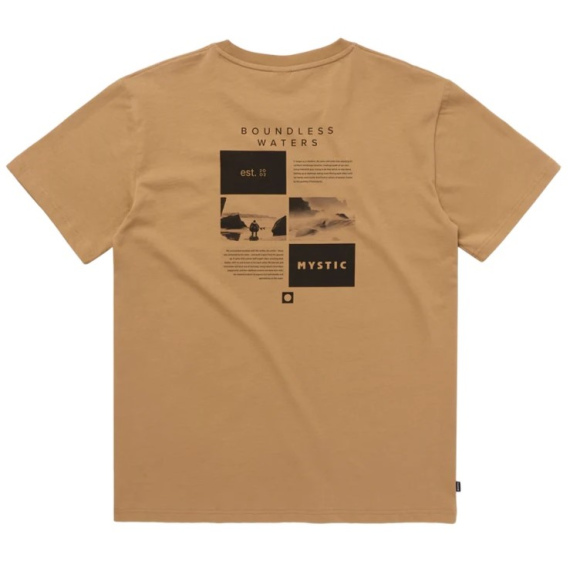 Mystic TRIFECTA Tee - 730 Slate Brown