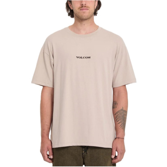 Majica Volcom VOLCOM STONE LSE SS - Bark Brown