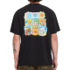 Volcom DOUBLE FANTASY LSE Tee - Black