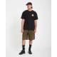 Volcom DOUBLE FANTASY LSE Tee - Black
