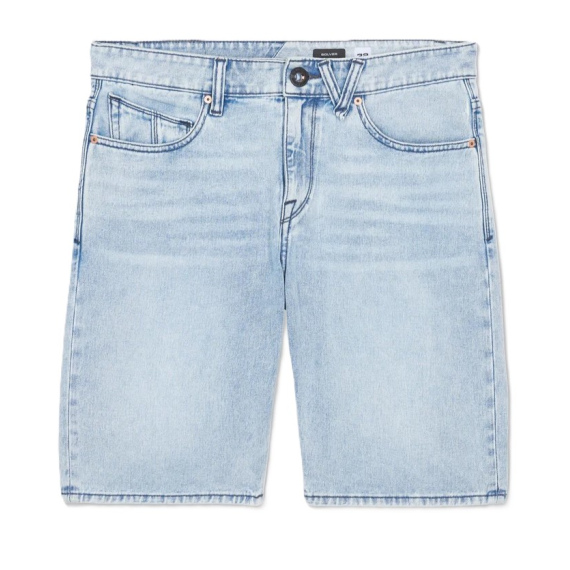 Volcom SOLVER DENIM Short - Worn Light Blue