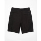 Hlače Volcom STRANGE TRIPPER CARGO 22 Kratke - Black