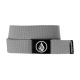 Volcom CIRCLE WEB Belt - Heather Grey