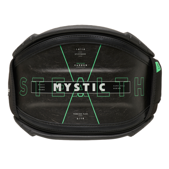 Mystic Trapez STEALTH EVOLVE Waist Harness - 900 Black