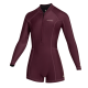 Mystic Obleka LUNAR 2-2 Longarm Shorty Frontzip Women - 322 Oxblood Red