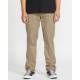 Volcom FRICKIN MODERN STRET Trousers - Khaki