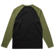 Quickdry Mystic BOLT LS - 640 Olive Green