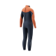 Mystic STAR 5-4 Backzip Kids - 424 Navy-Orange