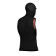 Mystic Majica STAR Rash Top Hood - 900 Black