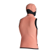 Mystic Majica STAR Rash Top Hood - 900 Black