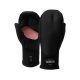 Mystic EASE Glove 2mm Open Palm - 900 Black