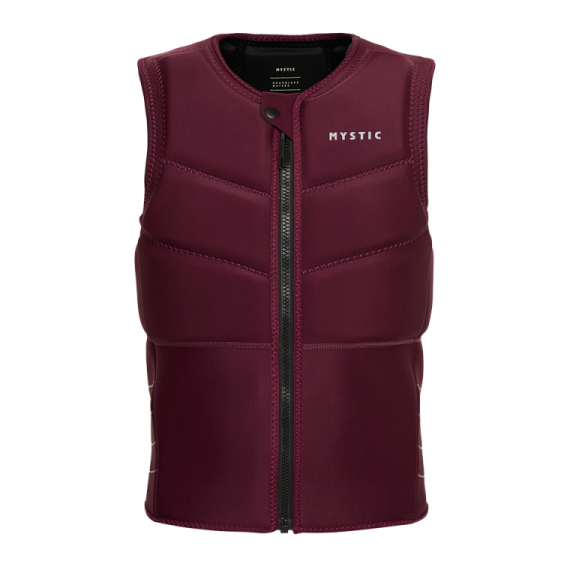 Mystic Jopič STAR Impact Vest Kite Front zip - 322 Oxblood Red
