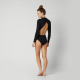 Lycra Mystic SOFI LS Open Back One Piece Women - 900 Black