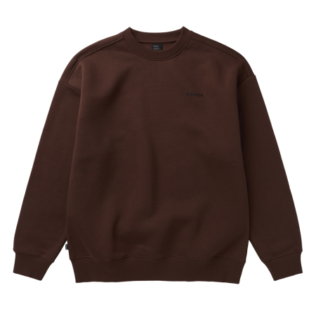 Majica Mystic PROFILE Crew - 737 Deep Brown