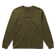 Majica Mystic BRAND LS - 643 Dark Olive
