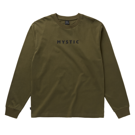 Majica Mystic BRAND LS - 643 Dark Olive