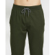 Hlače Volcom FRICKIN SLIM JOGGER - Dark Green