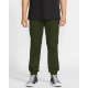 Hlače Volcom FRICKIN SLIM JOGGER - Dark Green