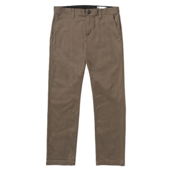 Hlače Volcom FRICKIN MODERN STRET - Mushroom