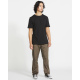 Hlače Volcom FRICKIN MODERN STRET - Mushroom