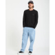 Majica Volcom STONE BLANKS BSC LS - Blk Black