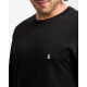 Majica Volcom STONE BLANKS BSC LS - Blk Black