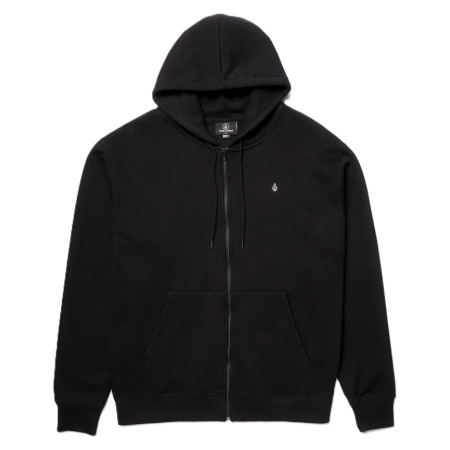 Volcom SINGLE STONE ZIP Hoodie - Black