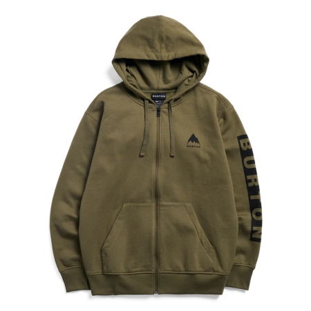 Burton ELITE ZIP HOODIE - Dried Moss