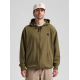 Burton ELITE ZIP HOODIE - Dried Moss