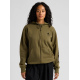 Burton ELITE ZIP HOODIE - Dried Moss