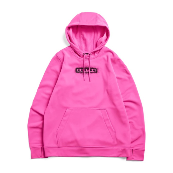 Majica Burton OAK HOODIE Women - E9R Shockwave Pink