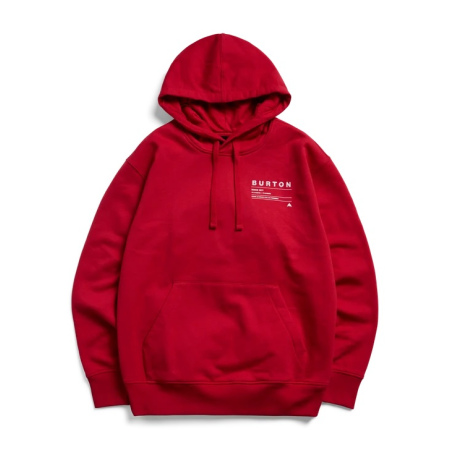 Burton MORETOWN HOODIE - Geranium Red