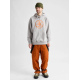 Majica Burton FAMILY TREE HOODIE - Gray Heather