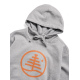 Majica Burton FAMILY TREE HOODIE - Gray Heather