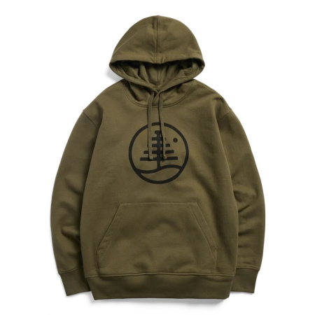 Burton FAMILY TREE HOODIE - Dried Moss