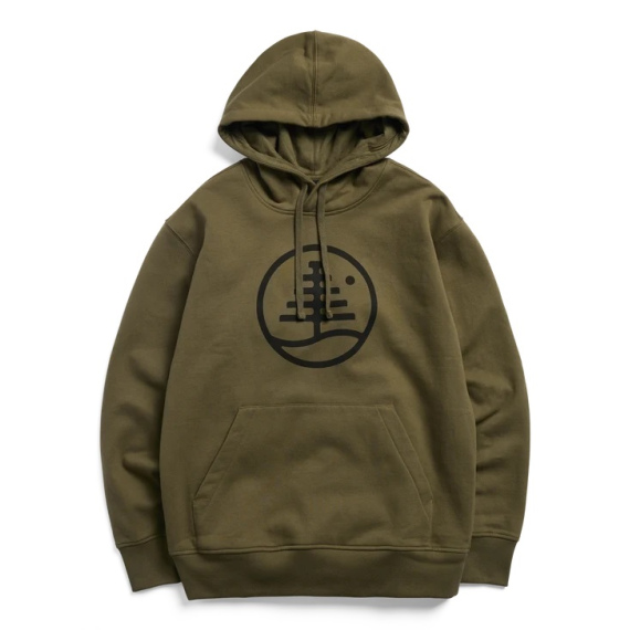 Burton FAMILY TREE HOODIE - Dried Moss