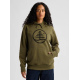 Burton FAMILY TREE HOODIE - Dried Moss