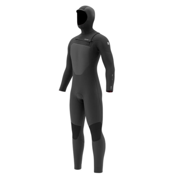Mystic Obleka VOLT 6-4-3 Hooded Frontzip - 900 Black