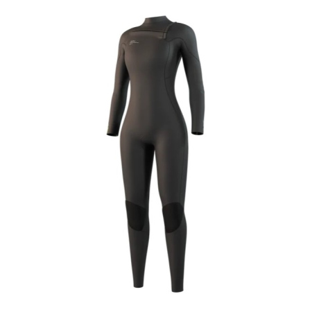 Mystic Obleka EVOLVE 3-2 Frontzip Women - 900 Black